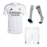 Real Madrid Heim-Fußballtrikot-Set Authentic 2024/25 (Trikot + Shorts + Socken)